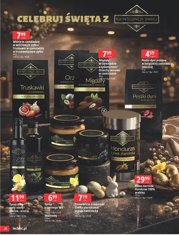 Leclerc - gazetka promocyjna Wielkanocne przygotowania od wtorku 24.03 do soboty 04.04 - strona 28