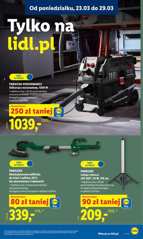 Lidl - gazetka promocyjna Katalog od poniedziałku 23.03 do niedzieli 29.03 - strona 27