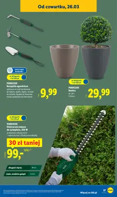 Lidl - gazetka promocyjna Katalog od poniedziałku 23.03 do niedzieli 29.03 - strona 47
