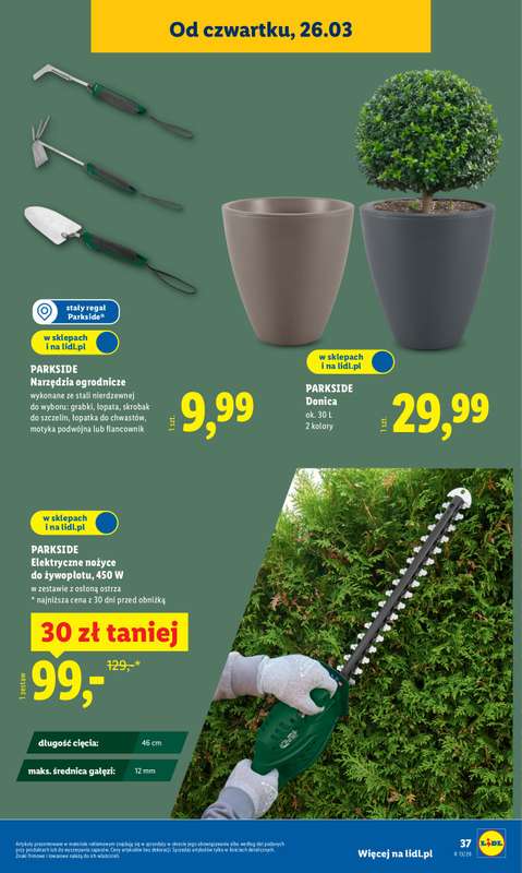 Lidl - gazetka promocyjna Katalog od poniedziałku 23.03 do niedzieli 29.03 - strona 47