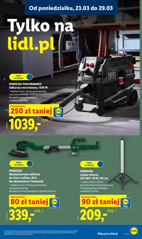 Lidl - gazetka promocyjna Katalog od poniedziałku 23.03 do niedzieli 29.03 - strona 27