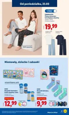 Lidl - gazetka promocyjna Katalog od poniedziałku 23.03 do niedzieli 29.03 - strona 21