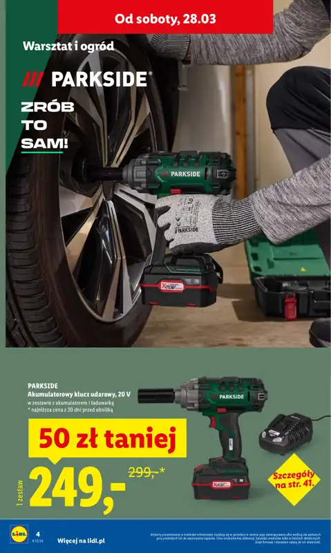 Lidl - gazetka promocyjna Katalog od poniedziałku 23.03 do niedzieli 29.03 - strona 4