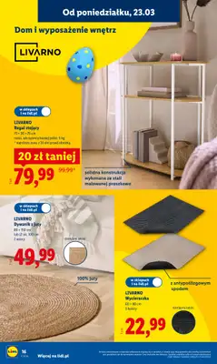 Lidl - gazetka promocyjna Katalog od poniedziałku 23.03 do niedzieli 29.03 - strona 16