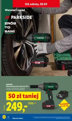 Lidl - gazetka promocyjna Katalog od poniedziałku 23.03 do niedzieli 29.03 - strona 4
