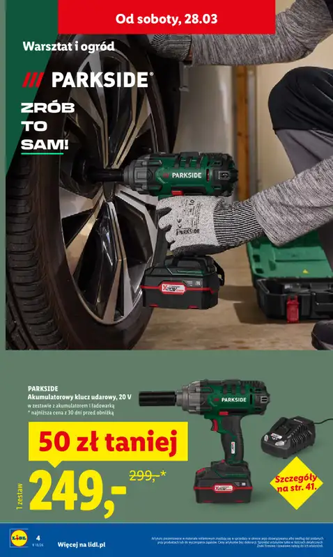 Lidl - gazetka promocyjna Katalog od poniedziałku 23.03 do niedzieli 29.03 - strona 4