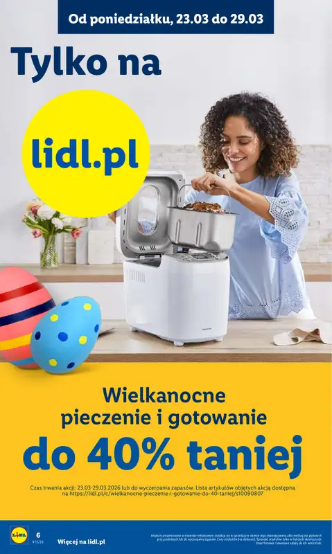 Lidl - gazetka promocyjna Katalog od poniedziałku 23.03 do niedzieli 29.03 - strona 6