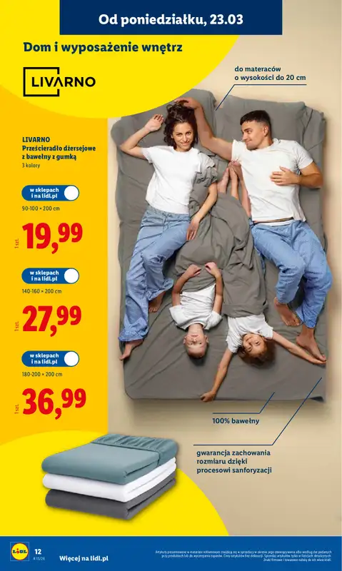 Lidl - gazetka promocyjna Katalog od poniedziałku 23.03 do niedzieli 29.03 - strona 12