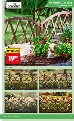 Biedronka - gazetka promocyjna Hity i Inspiracje do ogrodu od poniedziałku 23.03 do soboty 04.04 - strona 11