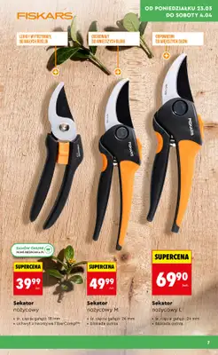 Biedronka - gazetka promocyjna Hity i Inspiracje do ogrodu od poniedziałku 23.03 do soboty 04.04 - strona 7