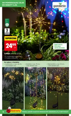 Biedronka - gazetka promocyjna Hity i Inspiracje do ogrodu od poniedziałku 23.03 do soboty 04.04 - strona 18