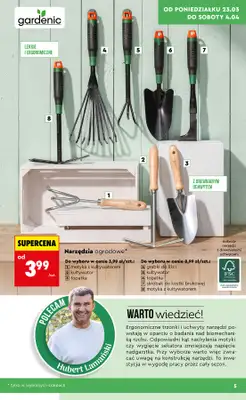 Biedronka - gazetka promocyjna Hity i Inspiracje do ogrodu od poniedziałku 23.03 do soboty 04.04 - strona 5