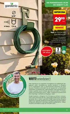 Biedronka - gazetka promocyjna Hity i Inspiracje do ogrodu od poniedziałku 23.03 do soboty 04.04 - strona 9