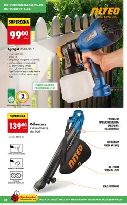 Biedronka - gazetka promocyjna Hity i Inspiracje do ogrodu od poniedziałku 23.03 do soboty 04.04 - strona 26