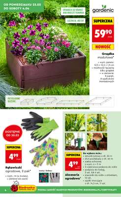 Biedronka - gazetka promocyjna Hity i Inspiracje do ogrodu od poniedziałku 23.03 do soboty 04.04 - strona 4