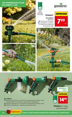 Biedronka - gazetka promocyjna Hity i Inspiracje do ogrodu od poniedziałku 23.03 do soboty 04.04 - strona 10