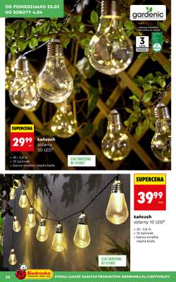 Biedronka - gazetka promocyjna Hity i Inspiracje do ogrodu od poniedziałku 23.03 do soboty 04.04 - strona 20