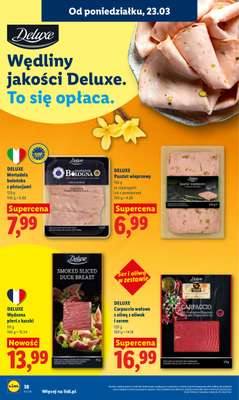 Lidl - gazetka promocyjna Oferta od poniedziałku od poniedziałku 23.03 do środy 25.03 - strona 38