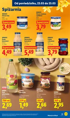 Lidl - gazetka promocyjna Oferta od poniedziałku od poniedziałku 23.03 do środy 25.03 - strona 53