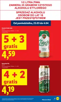 Lidl - gazetka promocyjna Oferta od poniedziałku od poniedziałku 23.03 do środy 25.03 - strona 11