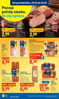 Lidl - gazetka promocyjna Oferta od poniedziałku od poniedziałku 23.03 do środy 25.03 - strona 26