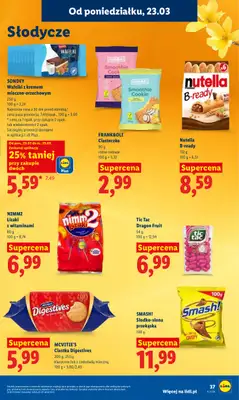 Lidl - gazetka promocyjna Oferta od poniedziałku od poniedziałku 23.03 do środy 25.03 - strona 37