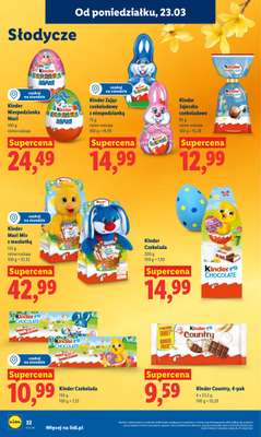 Lidl - gazetka promocyjna Oferta od poniedziałku od poniedziałku 23.03 do środy 25.03 - strona 32