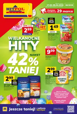 Hitpol - gazetka promocyjna Gazetka  do niedzieli 05.04