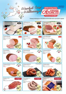 Społem - Blisko i Korzystnie - gazetka promocyjna Gazetka PSS Puszczykowo od poniedziałku 23.03 do soboty 04.04