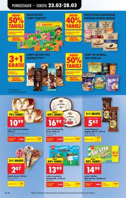 Biedronka - gazetka promocyjna Od poniedziałku, Z ladą tradycyjną od poniedziałku 23.03 do niedzieli 29.03 - strona 50