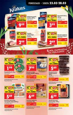 Biedronka - gazetka promocyjna Od poniedziałku, Z ladą tradycyjną od poniedziałku 23.03 do niedzieli 29.03 - strona 49