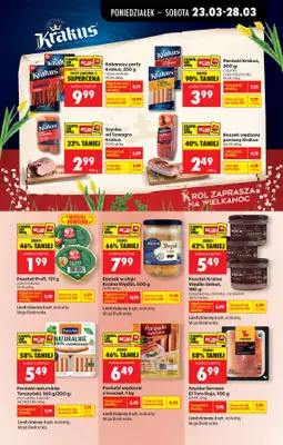 Biedronka - gazetka promocyjna Od poniedziałku, Z ladą tradycyjną od poniedziałku 23.03 do niedzieli 29.03 - strona 49