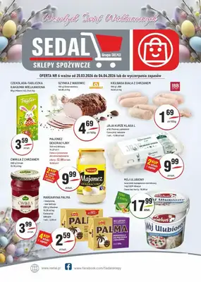Sedal - gazetka promocyjna Gazetka od środy 25.03 do soboty 04.04