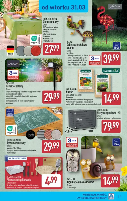 Aldi - gazetka promocyjna Aldi ma to coś! od wtorku 31.03 do czwartku 02.04 - strona 5