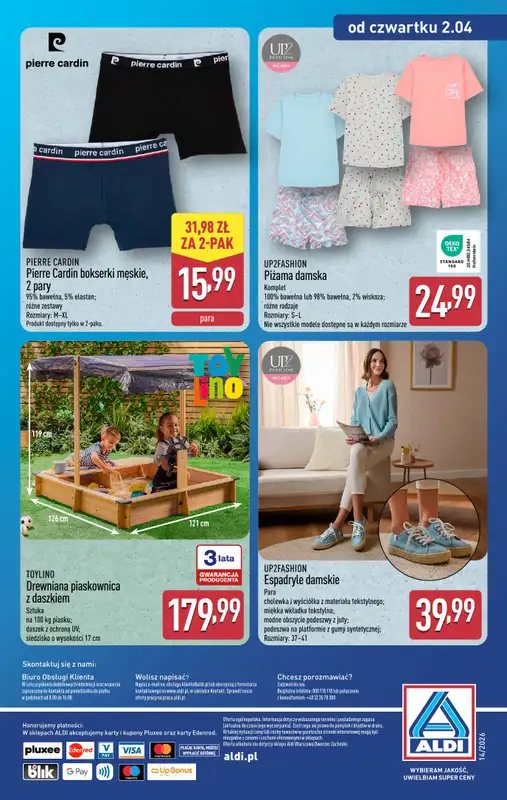 Aldi - gazetka promocyjna Aldi ma to coś! od wtorku 31.03 do czwartku 02.04 - strona 14