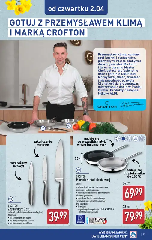 Aldi - gazetka promocyjna Aldi ma to coś! od wtorku 31.03 do czwartku 02.04 - strona 11