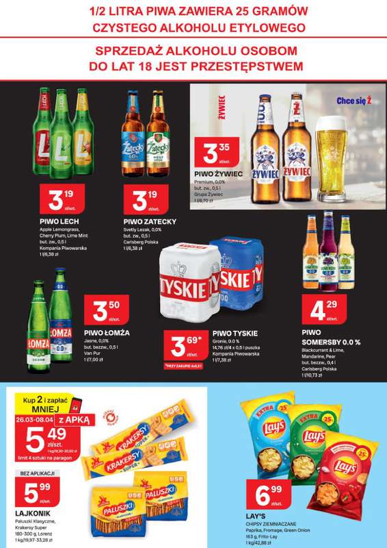 Chorten - gazetka promocyjna Gazetka Lubelskie, Łódzkie, Radom Market od czwartku 26.03 do soboty 04.04 - strona 6