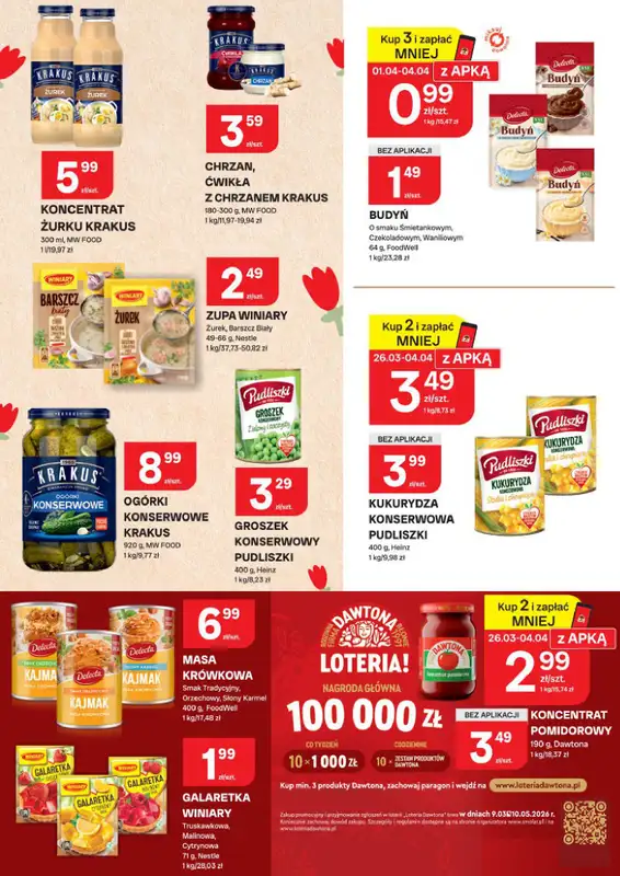 Chorten - gazetka promocyjna Gazetka Podlaskie Market od czwartku 26.03 do soboty 04.04 - strona 5