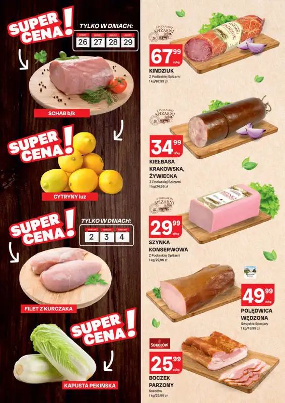 Chorten - gazetka promocyjna Gazetka Podlaskie Market od czwartku 26.03 do soboty 04.04 - strona 2