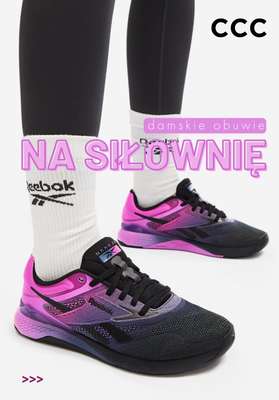 CCC - gazetka promocyjna Damskie obuwie na SIŁOWNIĘ od poniedziałku 23.03 