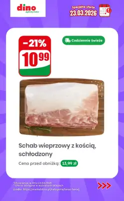 Dino - gazetka promocyjna Specjalna oferta na 23.03.2026 - promocje spoza gazetki od poniedziałku 23.03 do poniedziałku 23.03 - strona 6