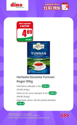 Dino - gazetka promocyjna Specjalna oferta na 23.03.2026 - promocje spoza gazetki od poniedziałku 23.03 do poniedziałku 23.03 - strona 10