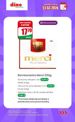 Dino - gazetka promocyjna Specjalna oferta na 23.03.2026 - promocje spoza gazetki od poniedziałku 23.03 do poniedziałku 23.03 - strona 9