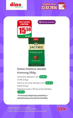 Dino - gazetka promocyjna Specjalna oferta na 23.03.2026 - promocje spoza gazetki od poniedziałku 23.03 do poniedziałku 23.03 - strona 8