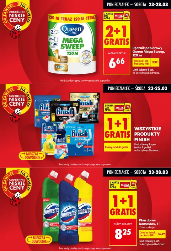 Biedronka - gazetka promocyjna Biedronkowe oszczędności od poniedziałku 23.03 do środy 25.03 - strona 10