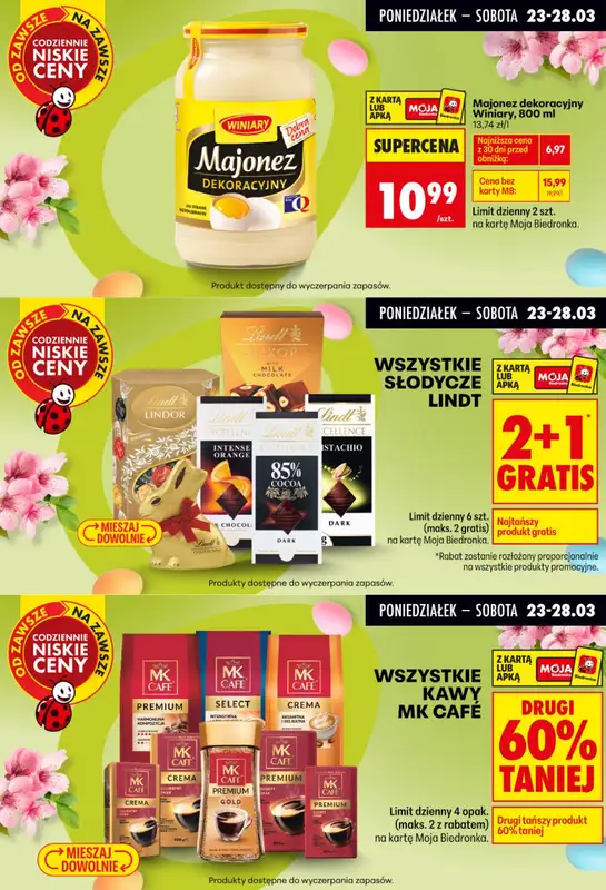 Biedronka - gazetka promocyjna Biedronkowe oszczędności   - strona 3