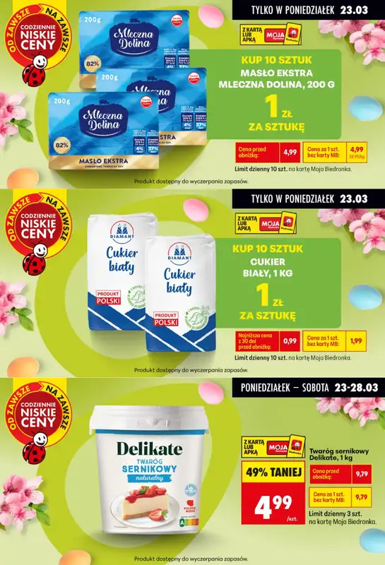 Biedronka - gazetka promocyjna Biedronkowe oszczędności   - strona 2