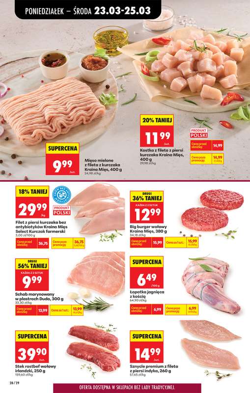 Biedronka - gazetka promocyjna Od poniedziałku od poniedziałku 23.03 do niedzieli 29.03 - strona 40