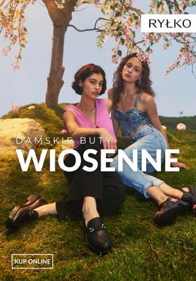 Ryłko - gazetka promocyjna Damskie obuwie WIOSENNE od poniedziałku 23.03 