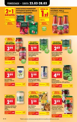 Biedronka - gazetka promocyjna Od poniedziałku, Z ladą tradycyjną od poniedziałku 23.03 do niedzieli 29.03 - strona 56